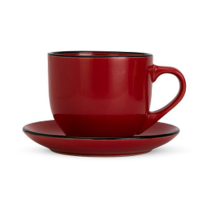 Пара чайная 500мл/блюдце керамика KJ0031 000000000001225406