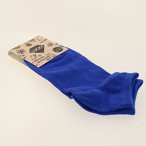 Носки женские р.36-39/23-25 LUCKY заниженные классика 72%хлопок 26%полиэстер 000000000001184370