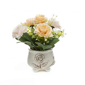 Цветок искусственный Пион садовый 19см R010637 000000000001192378