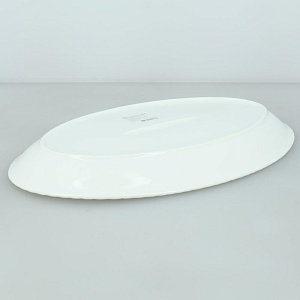 Блюдо овальное 35,5см КОРАЛЛ ОБЩЕПИТ Оксфорд керамика 000000000001210989