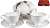 Набор чайный фарфор 12шт  6 чашек 220мл+6 блюдец подарочная упаковка АГАВА Balsford 101-30003 000000000001193985