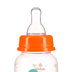 Бутылочка с соской от 0 месяцев Я люблю Lubby, 240-250мл 000000000001135389