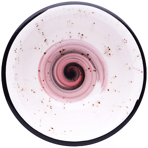 Набор столовой посуды 19 предметов TULU PORSELEN Galaxy milky/bordeaux фарфор 000000000001212285