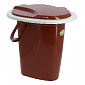 Ведро-туалет Адис Martika, 16л, пластик