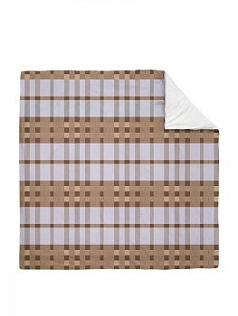 Комплект постельного белья 2-спальный LUCKY Джинти 2наволочки50х70см 1пододеяльник200х215см 1простыня220х215см коричнево-серый бязь 100% хлопок 000000000001199388