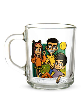 Набор детской посуды 3 предмета ND PLAY Влад А4 и компания стекло 000000000001221868