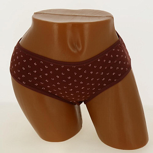 Набор трусов женских Dominant 3шт full brief XL диз7 95%хл 5%эл 000000000001192112