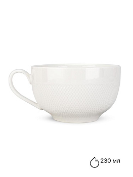 Пара чайная 230мл/15см MATISSA Diamond фарфор 000000000001221180