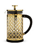 Френч-пресс 600мл LUCKY Восток золото стекло BV158G-6