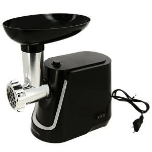 Мясорубка, мощность 2000 Вт,  2,2 Кг/мин, реверс, 2 решетки 7/5 мм, Насадки для приготовления Колбасок и Кеббе, National NK-MG011 000000000001192667