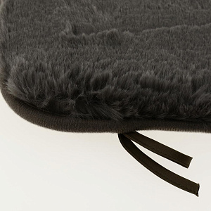 Подушка на стул мех 40х40см, коричневый P111165 000000000001199509