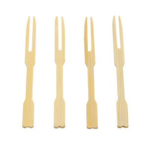 Шампур-вилка Boyscout, 9 см, бамбук, 40 шт. 000000000001141521