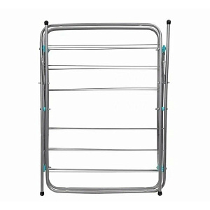 Сушилка для белья 15м 53х49,5х130см НИКА серебрянная сталь с антикоррозийным покрытием 000000000001187552