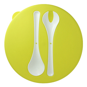 Салатница с крышкой и приборами Plastic Centre, 3л 000000000001065154