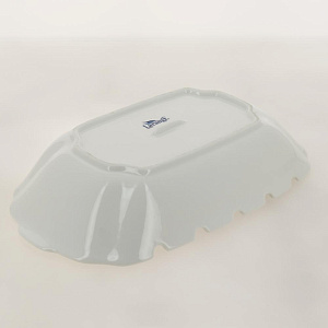 Блюдо для шашлыка 33,5х19,3х6,3см LARANGE Шашлычок из семги на шпажках фарфор 000000000001204445