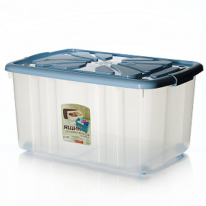 Ящик на колесах Полимербыт, 60х40х30 см, пластик 000000000001015979