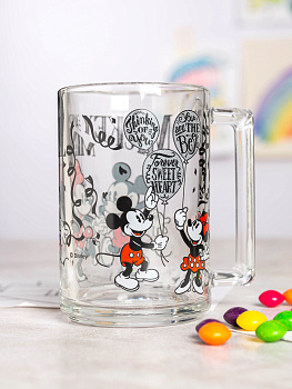 МИККИ И МИННИ Кружка 320мл ОСЗ Фитнес стекло 000000000001184146