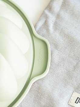 Форма для выпечки 28x6,5см DE'NASTIA с отверстием мятный силикон 000000000001219665