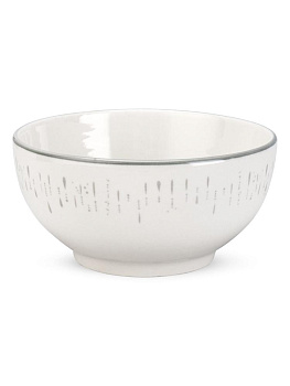 Салатник 14см 570мл ELRINGTON MILA MIFI белый/серый керамика 000000000001228513