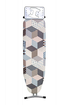 Доска гладильная 122х35см PERILLA Эвелина подставка под утюг розетка удлинитель гладильная поверхность-фанера чехол с антипригарным покрытием 000000000001205953