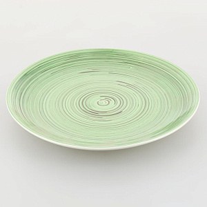 Тарелка обеденная 27см ELRINGTON АЭРОГРАФ ПОЛЕВАЯ ТРАВА мелкая керамика 000000000001208399