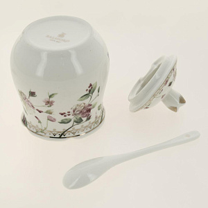 Баночка для мёда 320мл Balsford СТЕФАНИЯ с ложкой подарочная упаковка фарфор 176-42014 000000000001203915