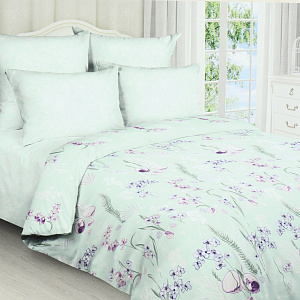 Комплект постельного белья 1,5-спальный BELLA ROSSA рис9212/9213 поплин хлопок 100% 000000000001207229