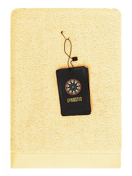 Полотенце 70х130см DE'NASTIA SOFT COLLECTION желтый хлопок-100% 000000000001216101