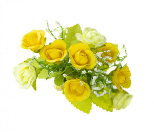 Цветок искусственный "Роза"13смR010475 000000000001189338