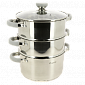 Кастрюля-Пароварка 2в1 4,6л CRISTELLE Universal 2 яруса нержавеющая сталь