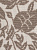 Коврик универсальный 50x60см DE'NASTIA цветы/листья бежевый хлопок 100% 000000000001219487