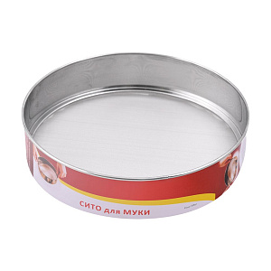 Сито для муки нержавеющая сталь 19см Мультидом J11-35 000000000001197251