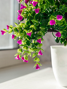 Цветок искусственный Розовый куст 30см R010645 000000000001192386