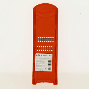 Терка для моркови по-корейски 27,5х8,7х1,6см FORA пластик 000000000001197095