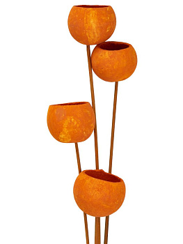 Сухоцветы 16x8x70см DE'NASTIA Колокольчик микс цветов 000000000001228192