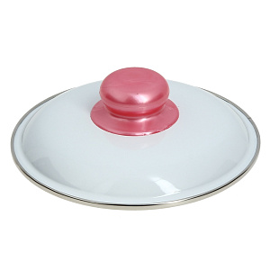 Кастрюля 2л СТАЛЬЭМАЛЬ Летние цветы коническая форма эмалированная сталь 000000000001136696