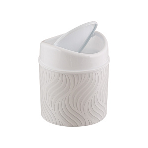 Контейнер для мусора 1л ПОЛИМЕРБЫТ BREEZE wave пластик 000000000001213062