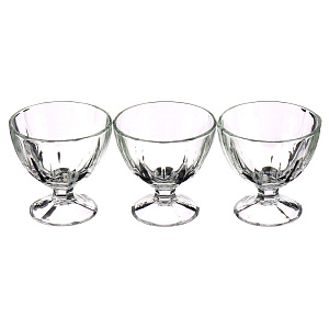 МАЛЬДИВЫ Набор кременок для мороженого 3шт 280мл LUMINARC стекло 000000000001056998