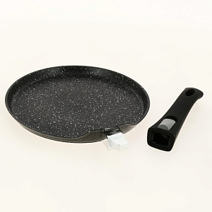 Сковорода блинная 25см CRISTELLE Black stone кованый алюминий Cr2380 000000000001205271