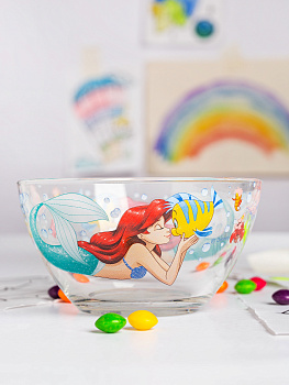 ПРИНЦЕССЫ Салатник 13см ОСЗ Гладкий стекло 10с1542 2ДЗ Принцессы 000000000001205453