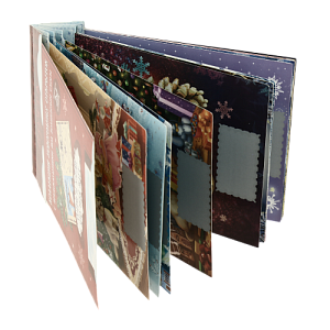 Набор новогодних открыток "Почтовый ящик" из картона с предсказанием с защитным скретч-слоем 12шт 0,5х11,5х17см 82519 000000000001201749