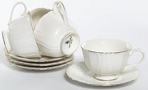 Набор чайный 8 предметов (чашка 220мл-4шт/блюдце-4шт) BALSFORD ОРНЕЛЛА фарфор 000000000001212782