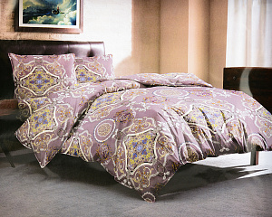 Комплект постельного белья 1,5-спальный LUCKY Калейдоскоп 50х70 пододеяльник 145х215см простынь 150х220см наволочка 50х70см-1шт поплин 100% хлопок 000000000001212774