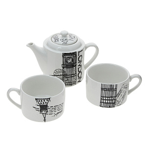 Чайный набор LONDON, 3 предмета 000000000001176043