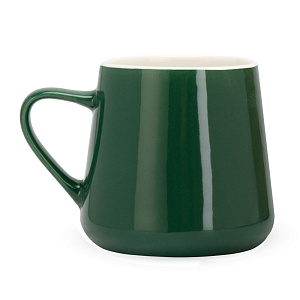 Кружка 340мл 7,6см DE'NASTIA Ель зеленый фарфор 000000000001226185