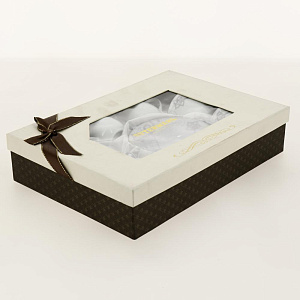 Набор кофейный фарфор 12шт (6 чашек 90мл + 6 блюдец) подарочная упаковка Аврора Алия Guterwahl 113-19038 000000000001200593