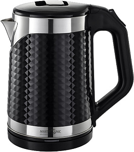 Чайник электрический 2л MAXTRONIC MAX-105 диск мощность 1800Вт пластик, длина шнура 0,5м, габариты 15х22,5х23,5см 000000000001222944
