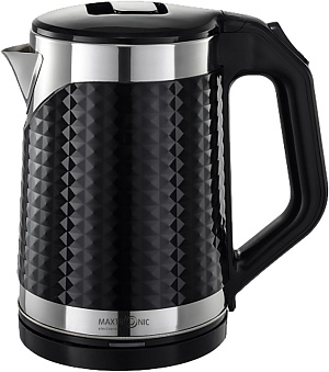 Чайник электрический 2л MAXTRONIC MAX-105 диск мощность 1800Вт пластик, длина шнура 0,5м, габариты 15х22,5х23,5см 000000000001222944