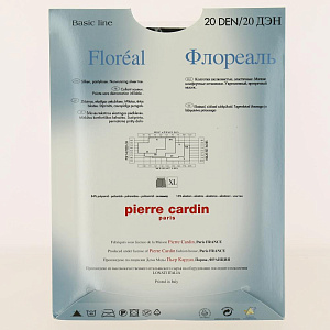 Колготки женские 20ден р.4 PIERRE CARDIN Floreal Nero 000000000001073331