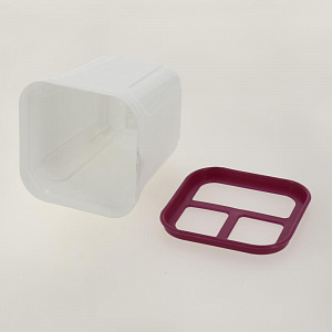 Органайзер подставка 9,5x9,5x10,6см MARTIKA Фессо для бытовых мелочей в ассортименте пластик 000000000001201069